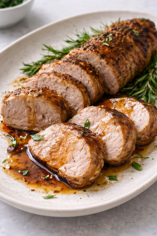 Maple Smoked Pork Tenderloin