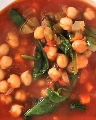 Chickpea Tomato Soup