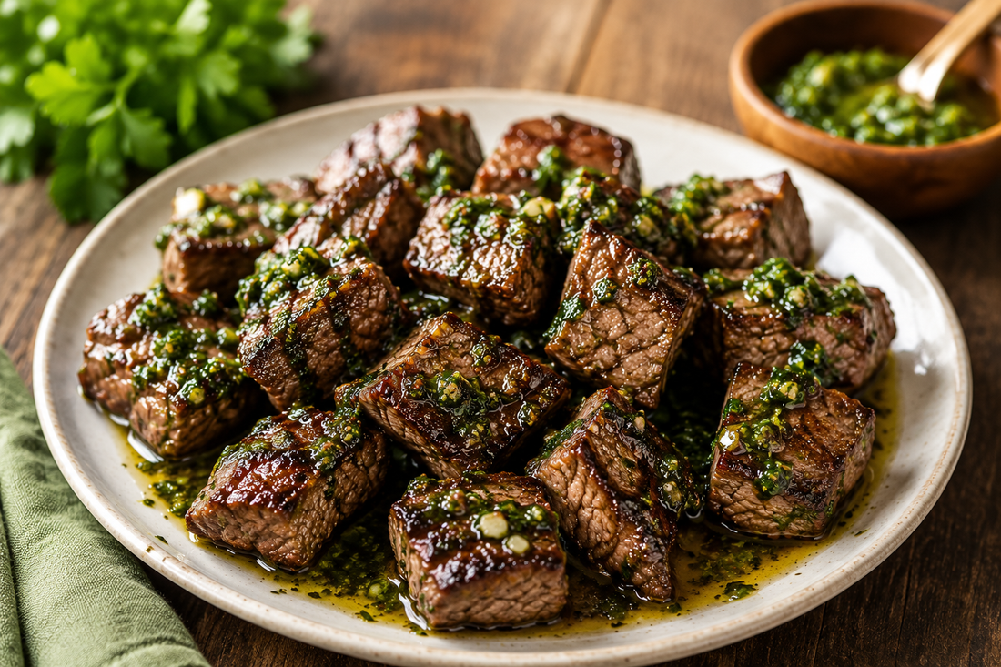 Chimichurri Steak Bites