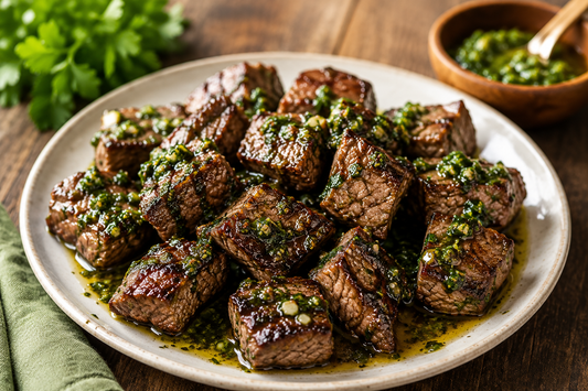 Chimichurri Steak Bites