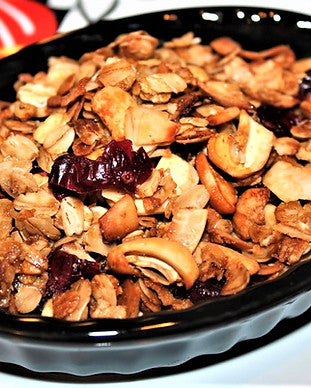 Olive Oil Granola w/ Coconut, Cherries & Cashews
