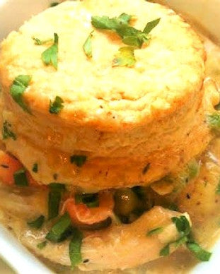 Mushroom-Sage Infused Chicken Pot Pie