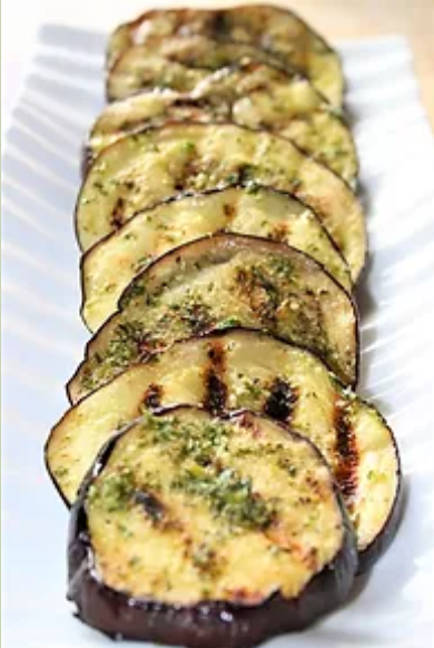 Marinated Grilled Eggplant (or Zucchini or Portobello) with Herb Balsamic