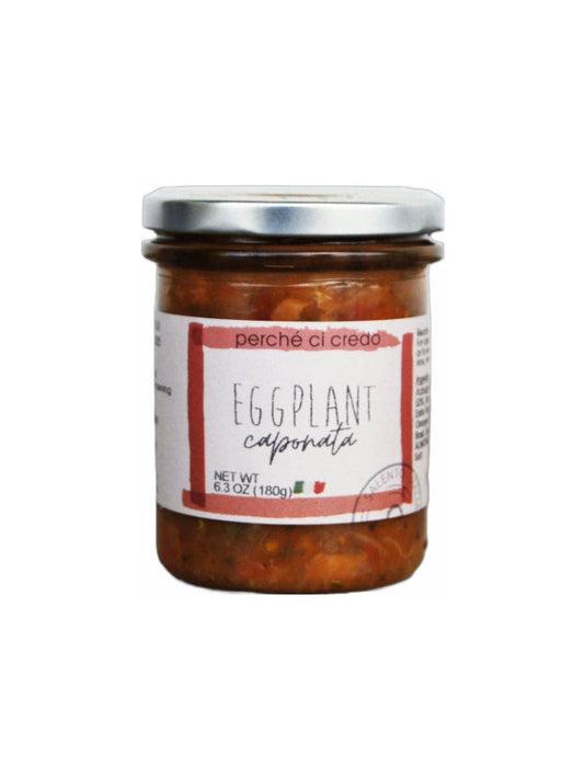 Eggplant Caponata by Perché ci Credo