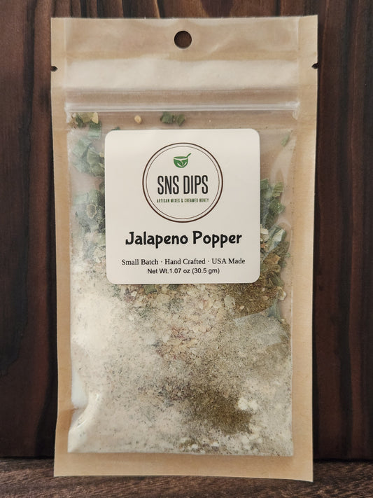 SNS Dips- Jalapeno Popper Dip Mix