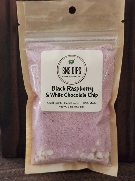 SNS Dips- Black Raspberry & White Chocolate Chip Dip Mix