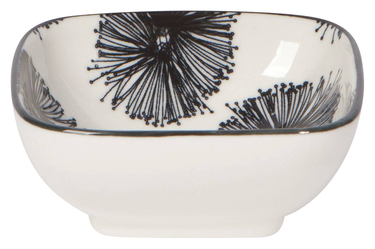 Square Pinch Bowls: Black
