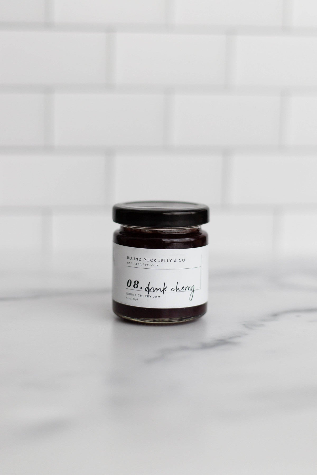 Drunk Cherry  Jam 4 oz