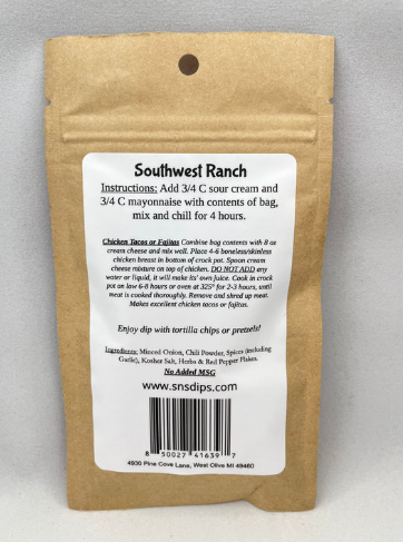 SNS Dips- Southwest Ranch